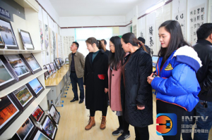 临颍县举办庆祝改革开放四十周年美术书法摄影展